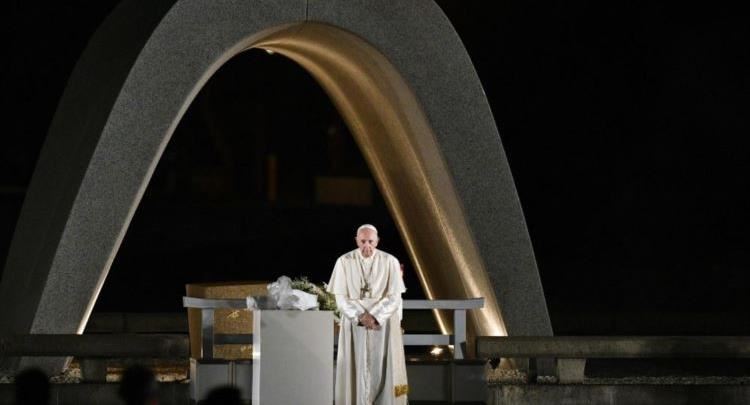 Papa, guvernatorit të Hiroshimës: paqja lulëzon vetëm pa armë bërthamore