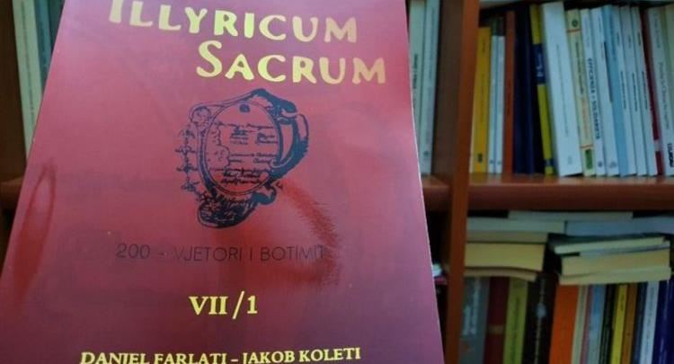 Botohet në shqip libri monumental “Illyricum Sacrum” – vëllimi VII/1
