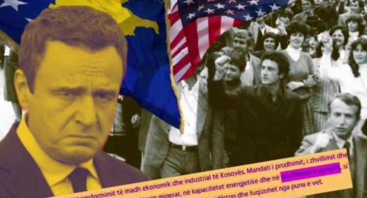 “Gazifikimi i qymyrit” – dhelpëria e Kurtit për t’i thënë JO Amerikës
