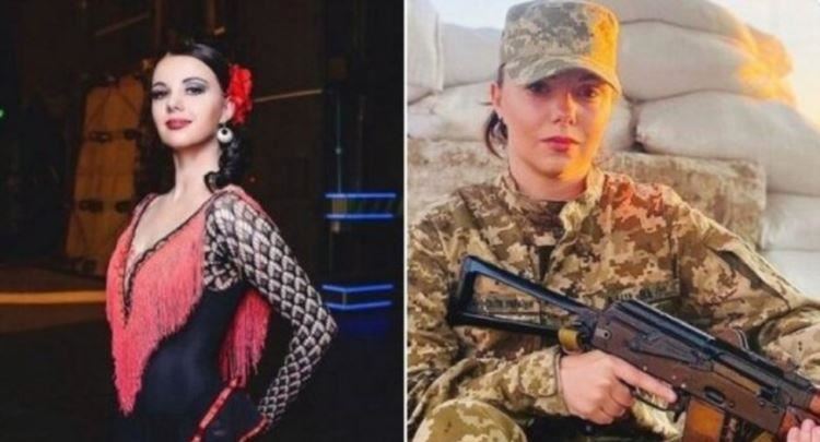 Balerina që i është bashkuar ushtrisë ukrainase për të luftuar agresionin rus