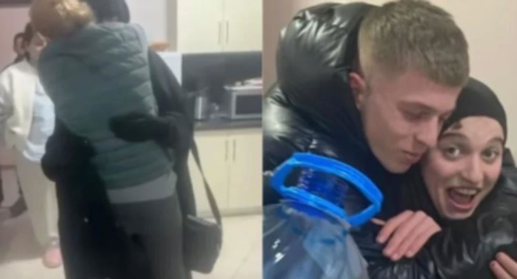 Shpëtoi nga kampet e Sirisë, përqafimi i parë i Eva Dumanit me nënën dhe vëllain në Shqipëri