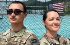 E rrallë: Nënë e bir nga Amerika, bashkë në mision të KFOR-it