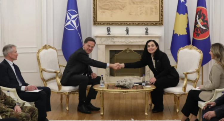 Nis takimi mes shefit të NATO-s dhe Osmanit në Presidencë