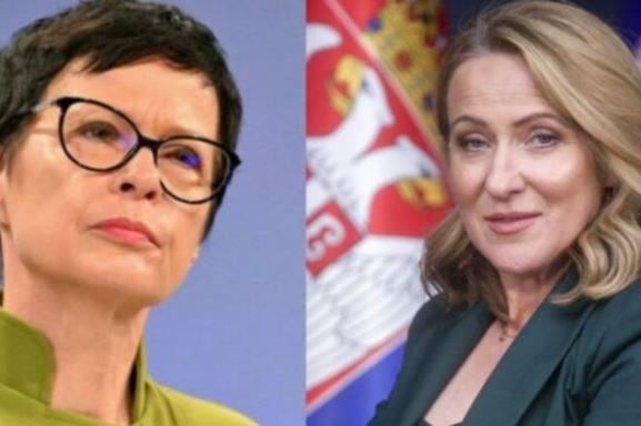 Deklaratat e Paunoviq kundër Kosovës, Marta Kos: E habitshme që vazhdon të jetë ministre