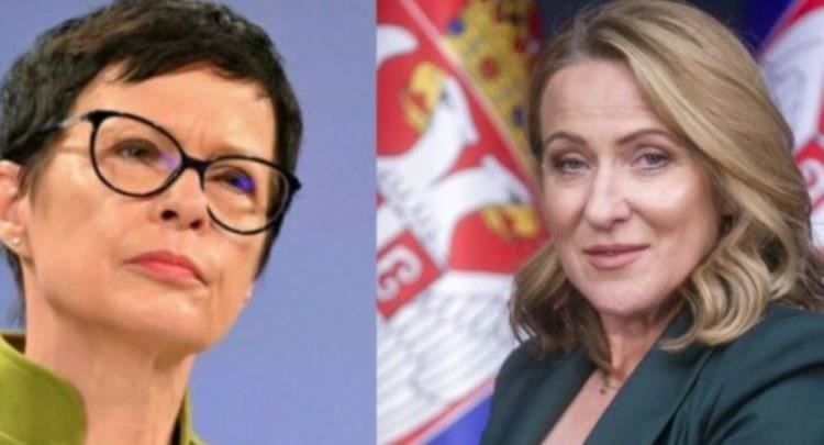 Deklaratat e Paunoviq kundër Kosovës, Marta Kos: E habitshme që vazhdon të jetë ministre