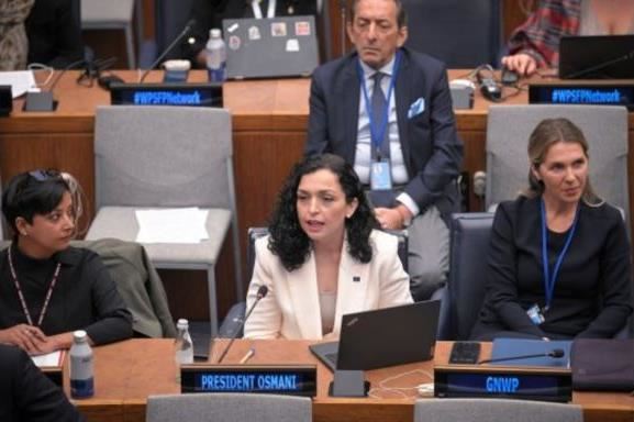 Osmani në Kombet e Bashkuara: Gratë në Kosovë kanë qenë gjithnjë në ballë të proceseve të paqes dhe sigurisë