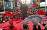 Protestë e shqiptarëve në SHBA, Gjonlekaj: Plani evropian nuk i sjell asnjë të mirë Kosovës