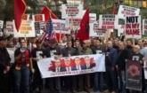 Shqiptarët e Amerikës protestojnë para selisë së OKB-së në New York kundër vendimit të Speciales
