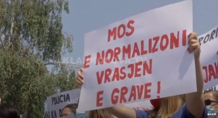 Shoqëria civile proteston para policisë e prokurorisë në Ferizaj