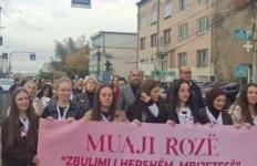 Muaji Rozë përmbyllet me marsh ndërgjegjësues për luftën kundër kancerit të gjirit