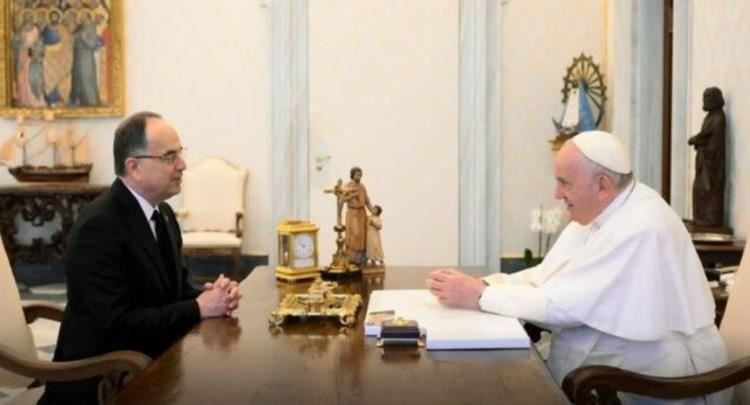 MSHPresidenti Begaj: I kërkova Papa Françeskut që Vatikani të njohë Kosovën