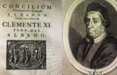 28 janar 1704 u miratuan nga Vatikani dokumentet e Kuvendit kishtar të Arbenit