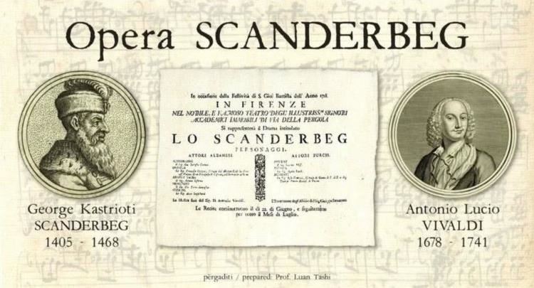 Fundkorriku i vitit 1718 do të shënonte vënien në skenë të operës “Scanderbeg” të kompozitorit Antonio Vivaldi