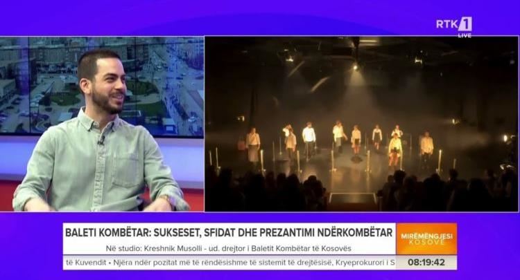 Kreshnik Musolli - ud drejtor i Baletit Kombëtar të Kosovës