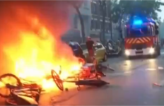 Festa e PSG shndërrohet në kaos në Paris, qindra të arrestuar
