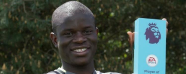 Zyrtare: N’Golo Kante zgjedhet futbollisti më i mirë i Ligës Premier