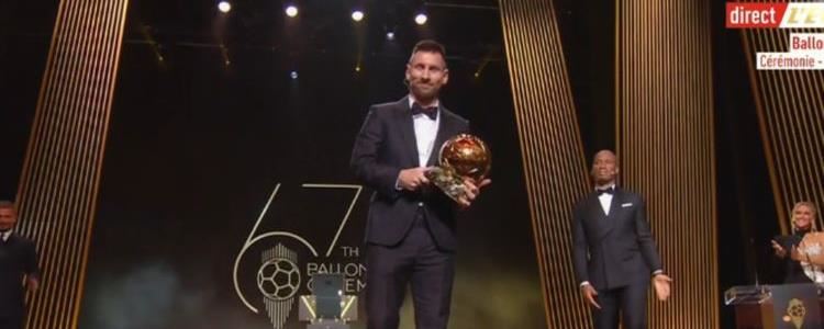 Lionel Messi vazhdon serinë rekord, fiton "Topin e Artë" për herën e 8 në karrierë