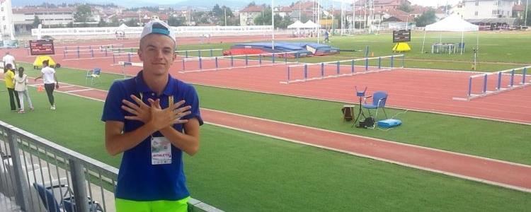 Erudit Rysha, rekordmeni më i ri i Kosovës në atletikë