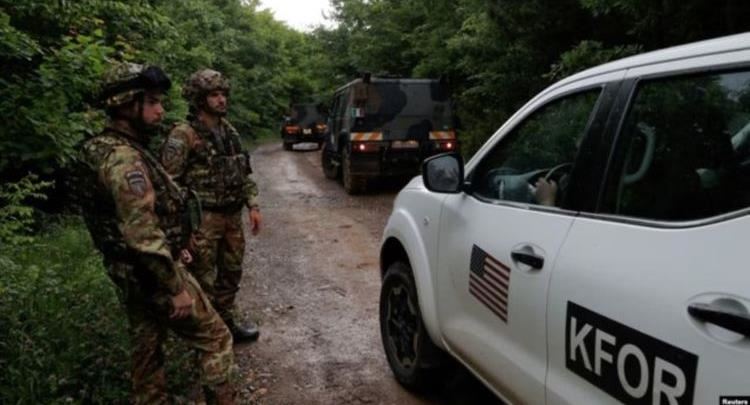 KFOR-i amerikan vëzhgon nga afër zonën në veri pas dyshimeve për rrëmbimin e një qytetari kosovar nga xhandarmëria serbe