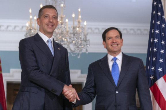 Rubio i dha mesazh të qartë Serbisë për raportet me Kosovën dhe Bosnjen