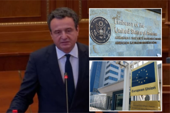 SHBA dhe BE të acaruar me ‘republikën e tretë’ të Kurtit