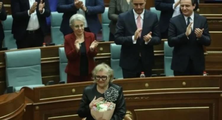 Justina Shiroka-Pula presidente e re e Kosovës