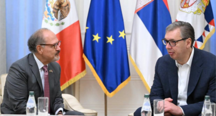 Serbia aktive me shtetet që s’e njohin Kosovën, pasi iu shtruan drekë, Vuçiq sot e çel si temë edhe me ambasadorin meksikan