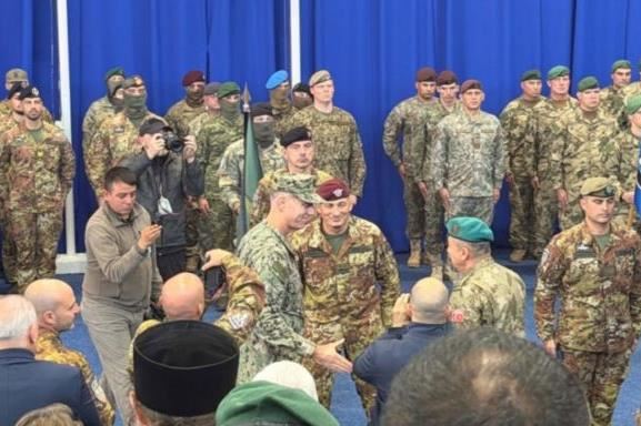 Gjeneralmajor Vergori merr komandën e KFOR-it