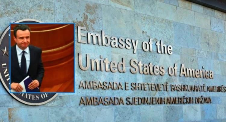 Ambasada Amerikane ia bën të qartë Kurtit: Dialogu Strategjik varet nga përmbushja e kushteve