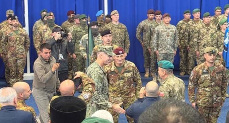 Gjeneralmajor Vergori merr komandën e KFOR-it