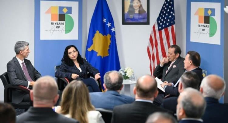 Osmani, komunitetit shqiptar në SHBA: Kosova ka nevojë për mbështetjen tuaj