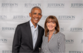 Jahjaga takon ish-presidentin Obama: Kërkova angazhimin e mëtejmë në forcimin e marrëdhënieve ndërmjet SHBA-së dhe Kosovës