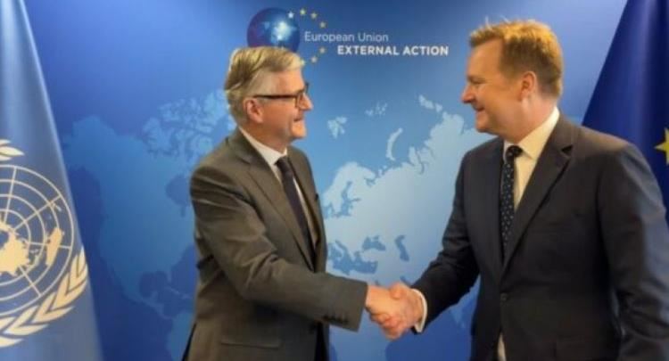 Sorensen flet me zyrtarin e OKB-së për zbatimin e Ligjit për të Huajt