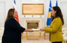 Osmani pranon letrat kredenciale të ambasadores së re të Kosta Rikës në Kosovë