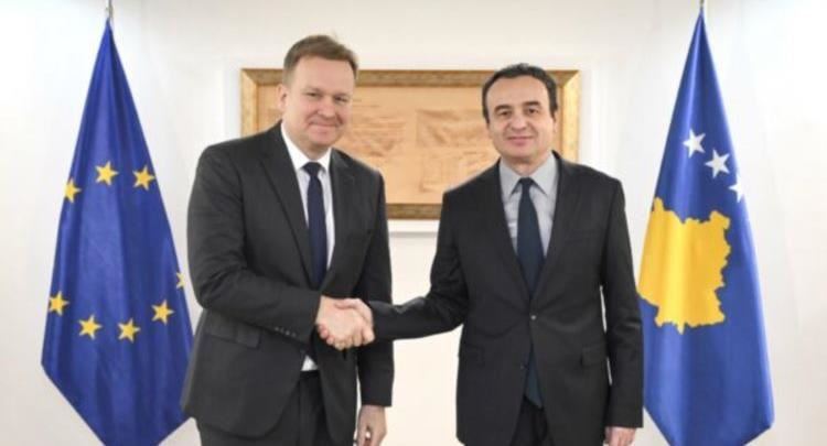Takimi me Sorensen, Kurti: Kosova e përkushtuar për normalizim të marrëdhënieve me Serbinë