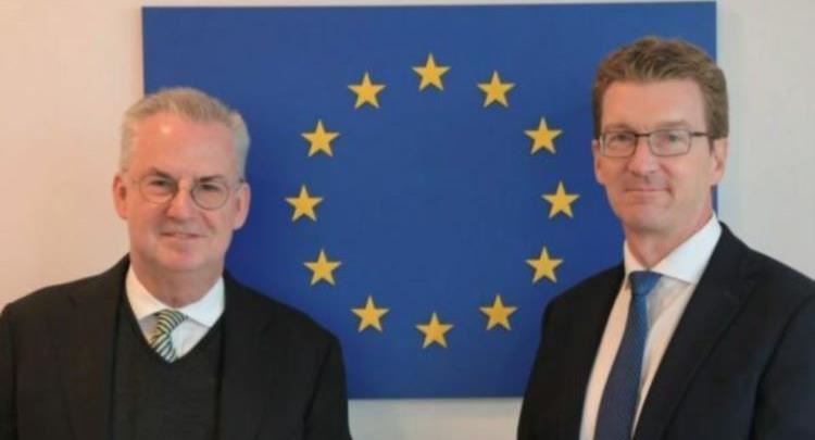 Schuebel takon ambasadorin e Danimarkës, flasin për integrimin e Kosovës në BE