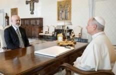 Leoni XIV pret kryeministrin e Republikës së Shqipërisë