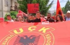 Nis protesta e studentëve para ambasadës së Maqedonisë së Veriut