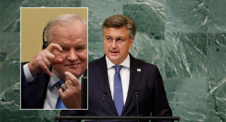 ‘Fyerje’, Plenkovic në OKB kritikon Serbinë për nderimet ndaj Ratko Mlladicit