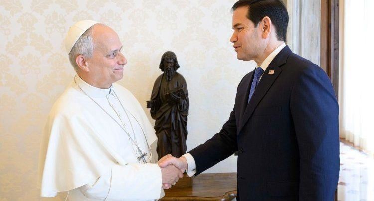 Papa takon Rubion: ripohon impenjimin për paqen dhe për marrëdhënie të mira me SHBA-në