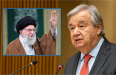 Ranë maskat: Shefi i OKB’së uron regjimin e mullahëve në përvjetorin e revolucionit islamik