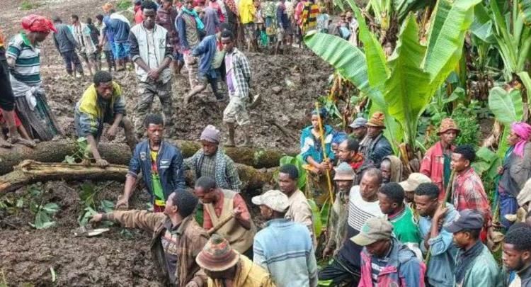 Rrëshqitja e tokës në Etiopi vret të paktën 52 persona