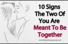 10 shenjat që ju dy keni lindur për të qenë së bashku